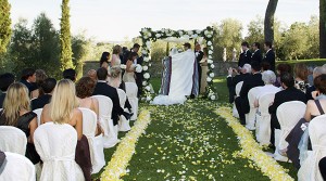 chuppah roses