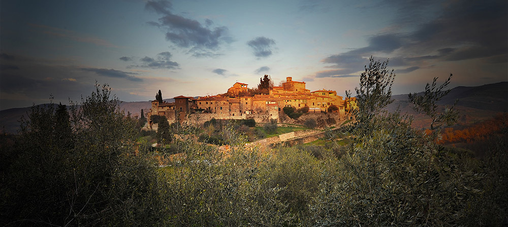 Tuscan village