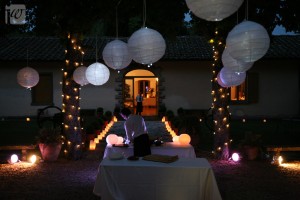 paper lantern wedding decoration