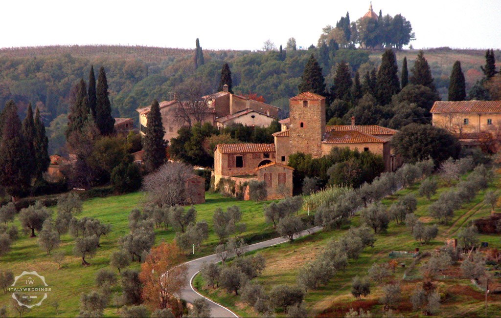 Wedding villa San Gimignano Tuscany