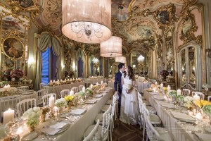 Wedding venue villa Cora Florence mirror hall