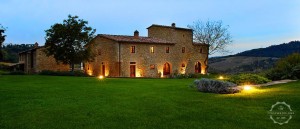 Tuscany villa stone facade