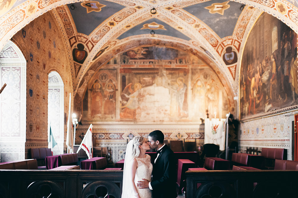 Volterra town hall wedding