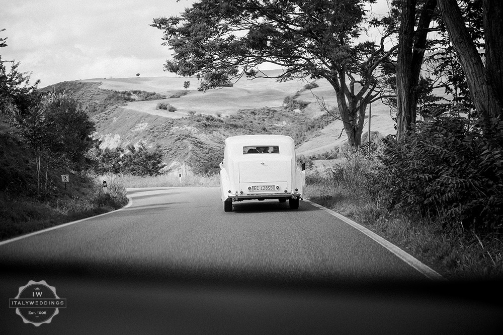 Villa wedding Tuscany Rolls Royce