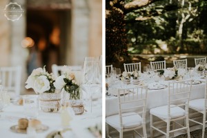 Villa wedding Tuscany long table