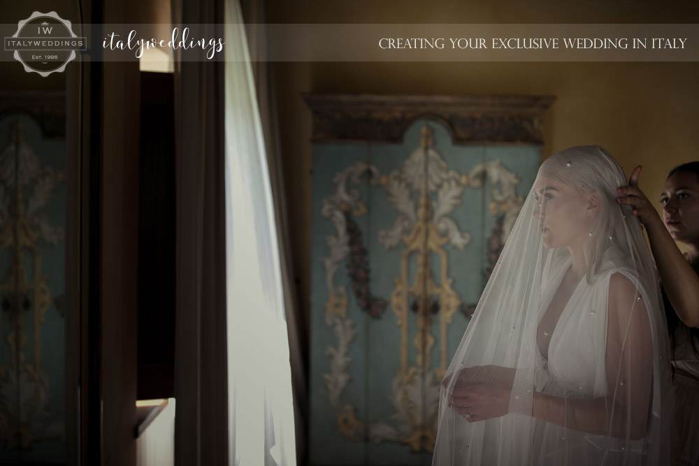 Italy wedding bridal preparation