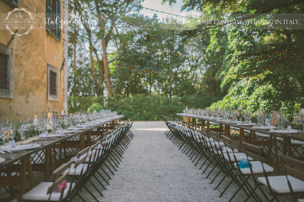 Ulignano wedding blessing country chic table