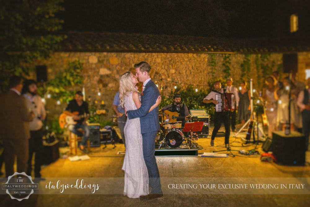 Ulignano wedding blessing first dance