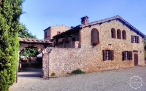 Rural wedding villa Siena