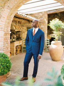 Stylish wedding Pienza Val D'Orcia grooms style