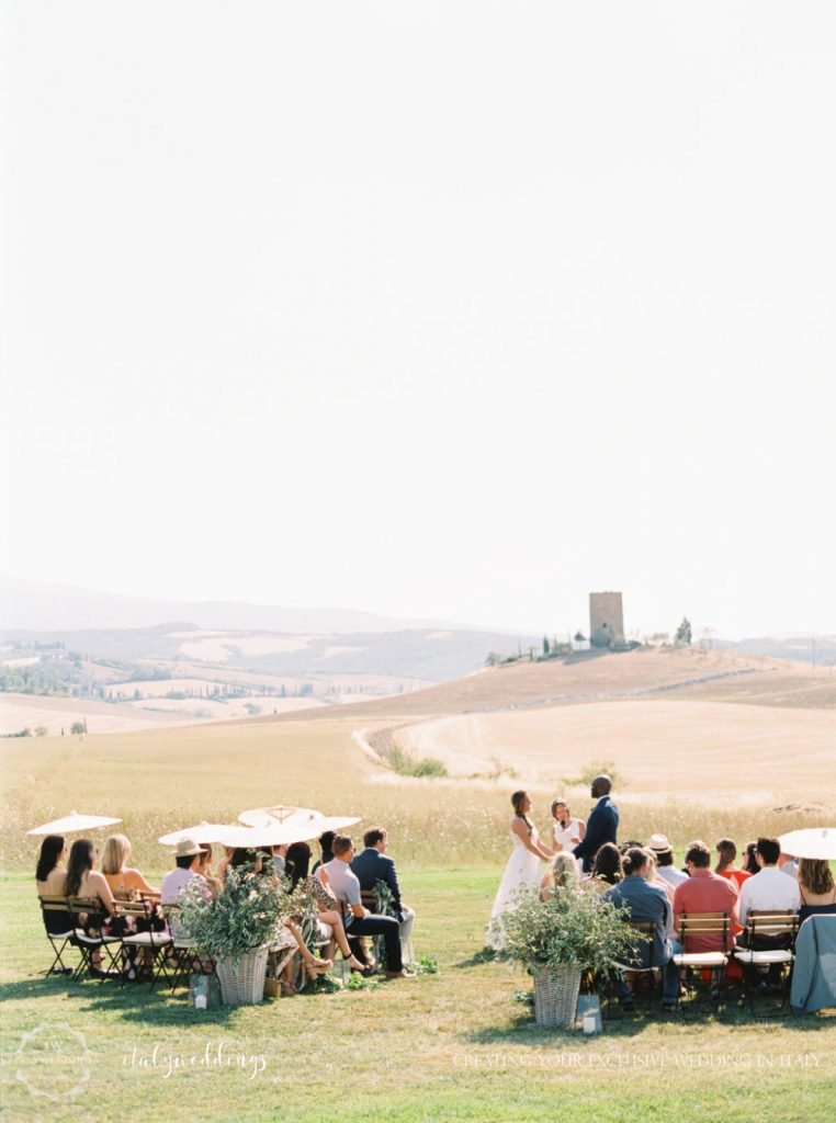 Stylish wedding Pienza Val D&#039;Orcia