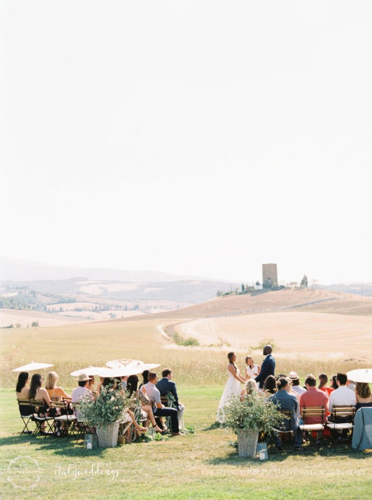 Stylish wedding Pienza Val D'Orcia