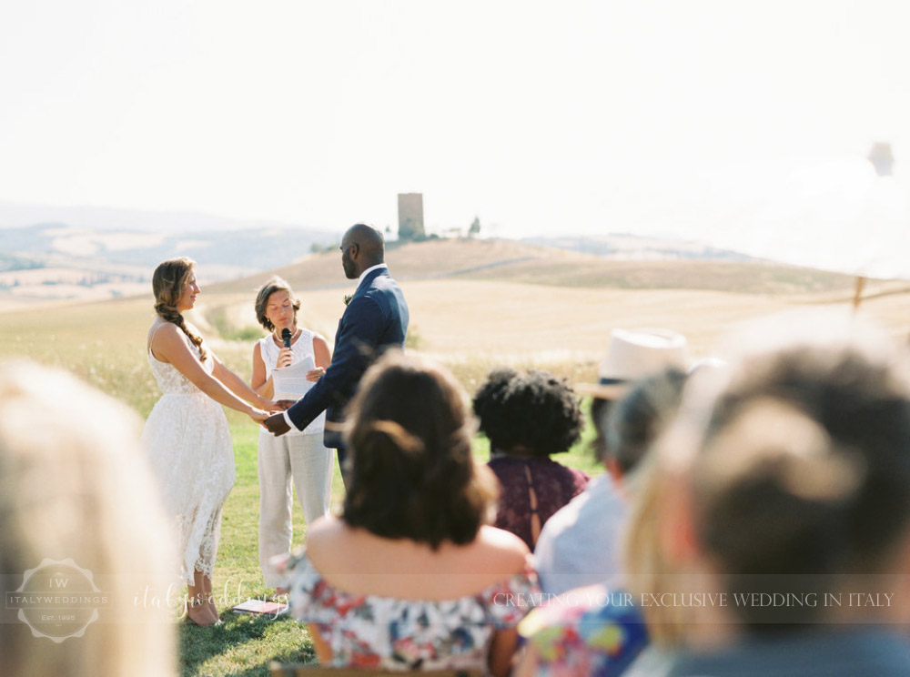 Stylish wedding Pienza Val D'Orcia