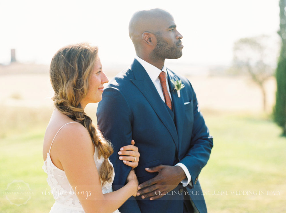 Stylish wedding Pienza Val D'Orcia