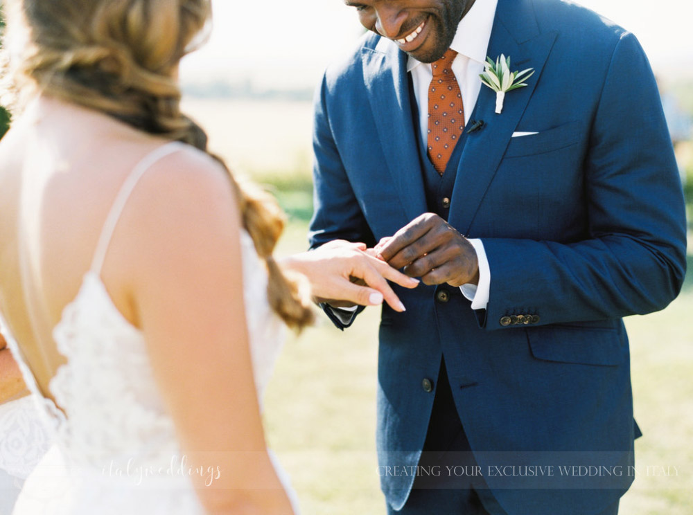 Stylish wedding Pienza Val D'Orcia