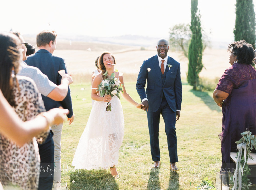 Stylish wedding Pienza Val D'Orcia