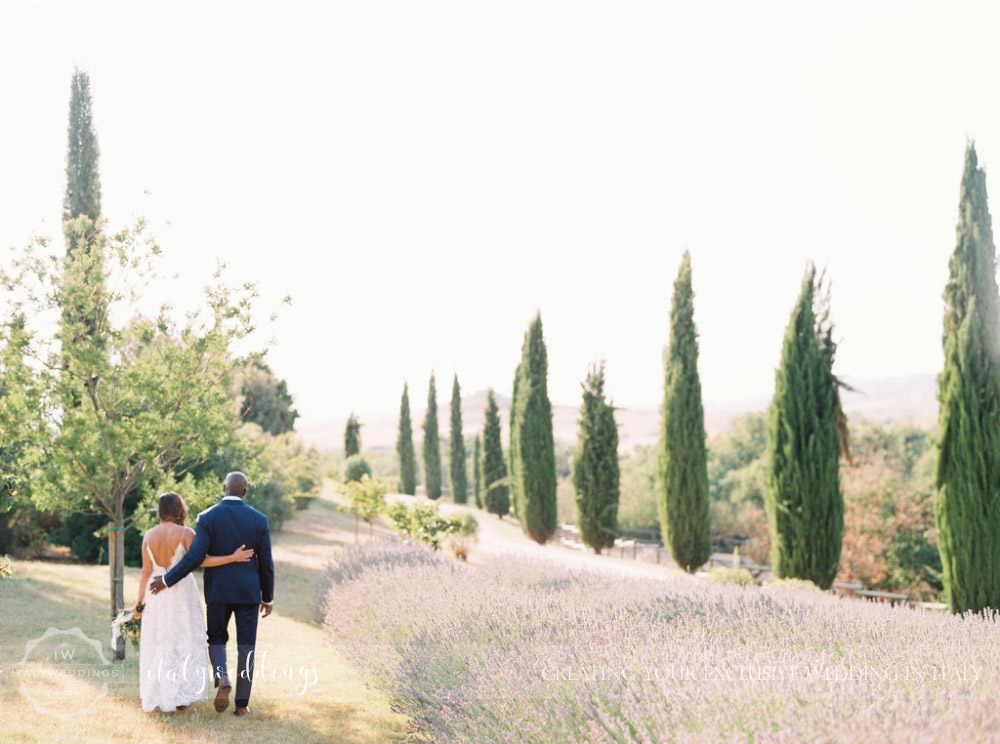 Stylish wedding Pienza Val D'Orcia