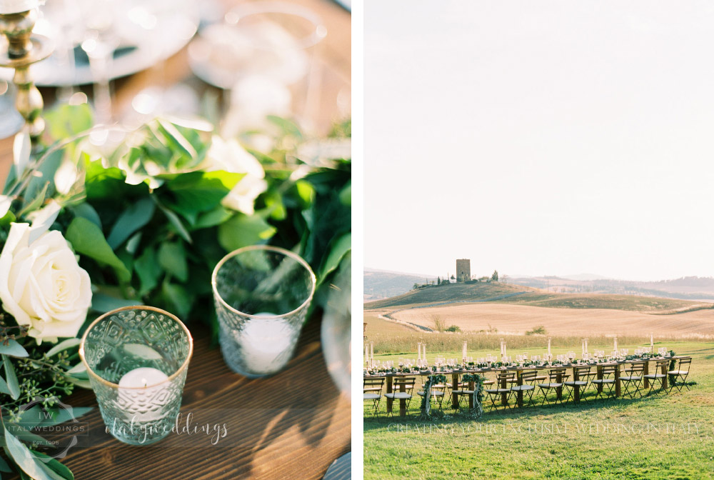 Stylish wedding Pienza Val D'Orcia