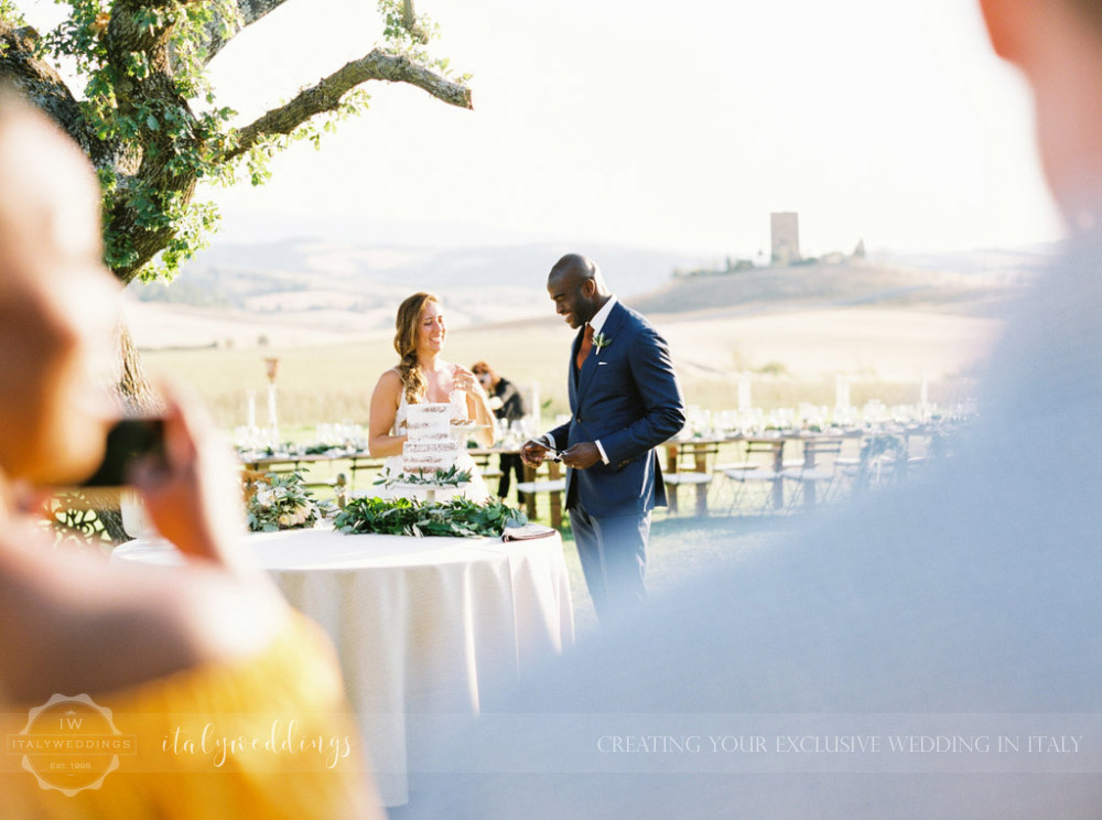 Stylish wedding Pienza Val D'Orcia