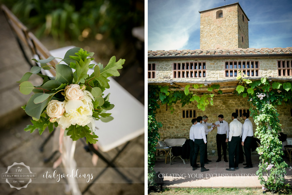 Wedding blessing Tuscany Italy