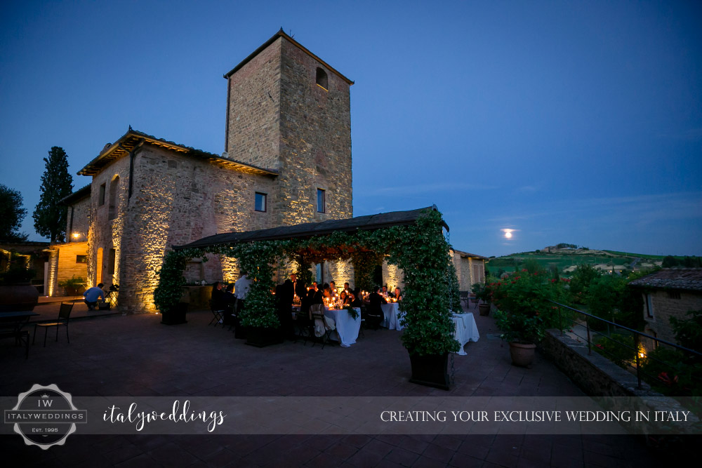 Wedding blessing Tuscany Italy