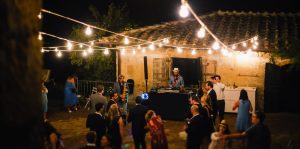 DJ set wedding Italy Villa Stomennano