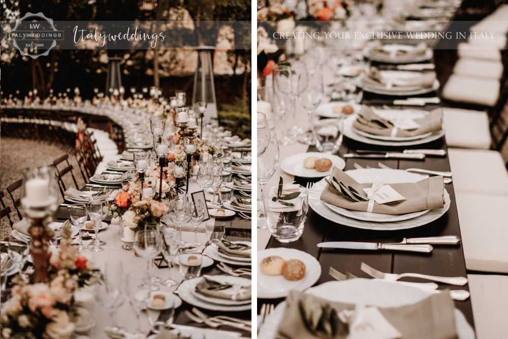 Stomennano wedding Tuscany rustic table