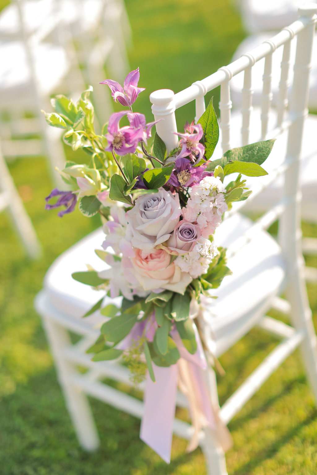 Luxury wedding blessing with secret garden lighting Tuscany