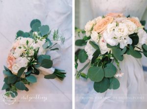 gold and green details for wedding at Castello di Vincigliata