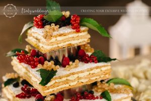 Millefoglie wedding cake
