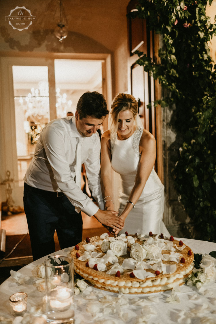 Millefoglie wedding cake