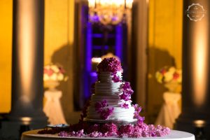 Iced Italian wedding cake