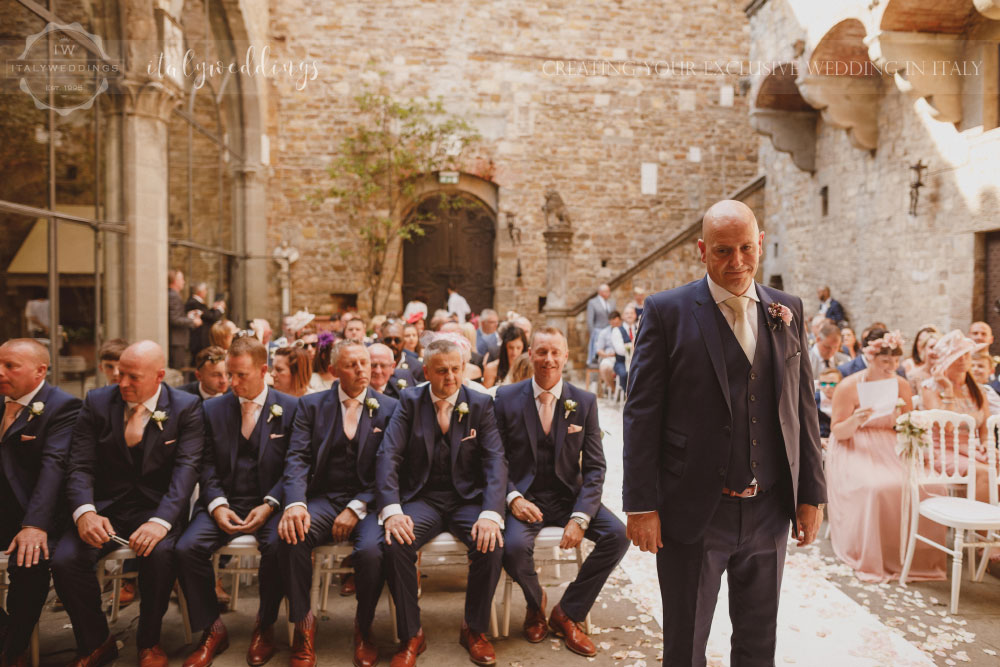 Castello di Vincigliata summer blessing in Florence Italy