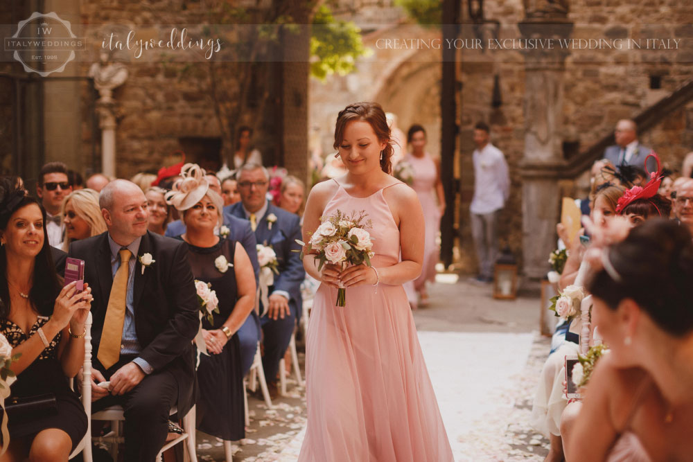 Castello di Vincigliata summer blessing in Florence Italy