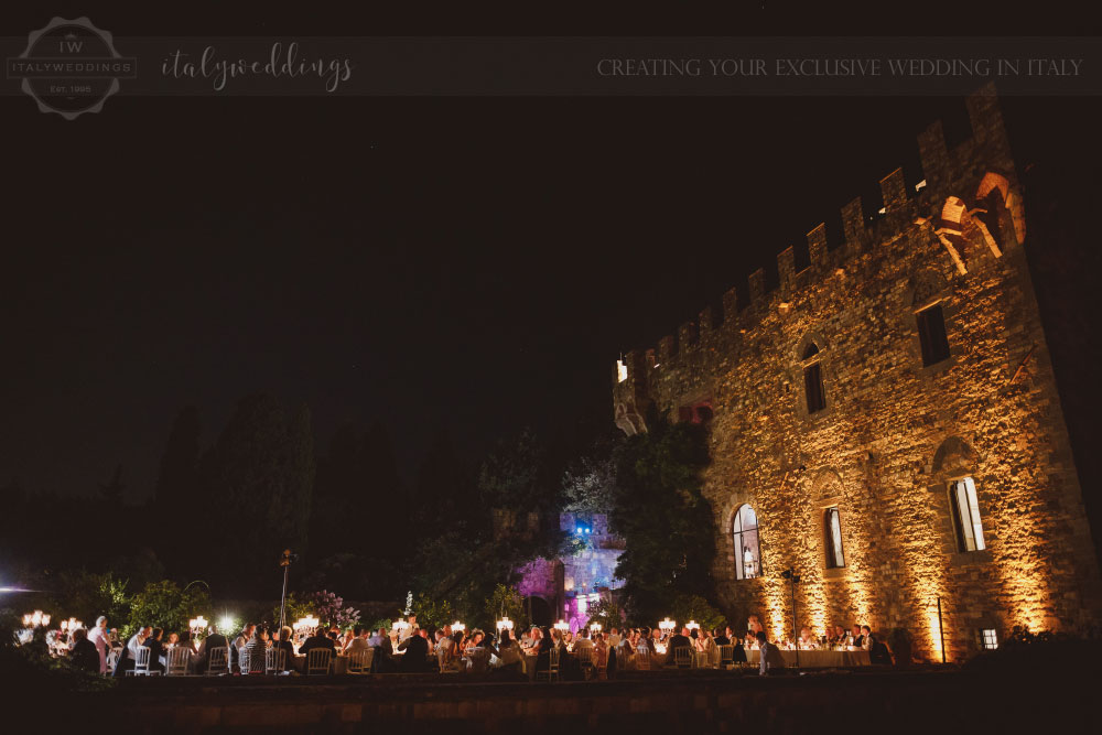 Castello di Vincigliata summer blessing in Florence Italy