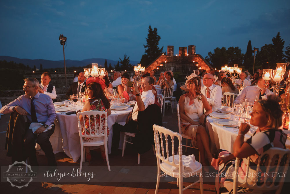 Castello di Vincigliata summer blessing in Florence Italy