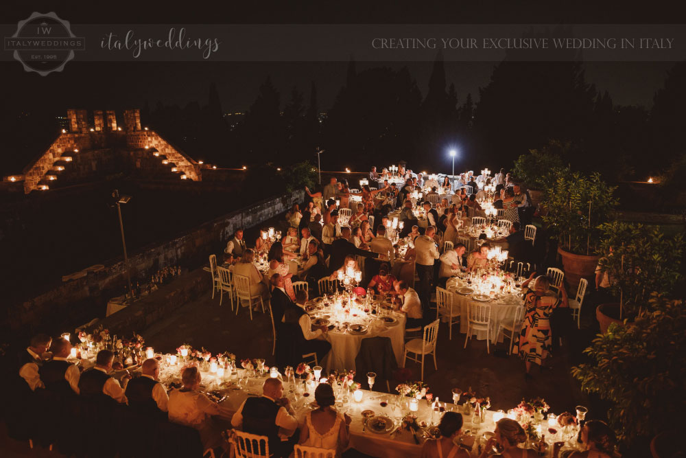 Castello di Vincigliata summer blessing in Florence Italy