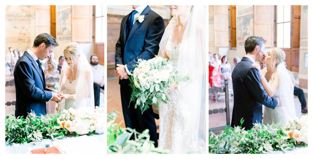 A stunning San Gimignano wedding and Italian wedding party at Stomennano Tuscany