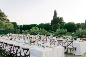 Villa Gamberaia luxury event location Florence