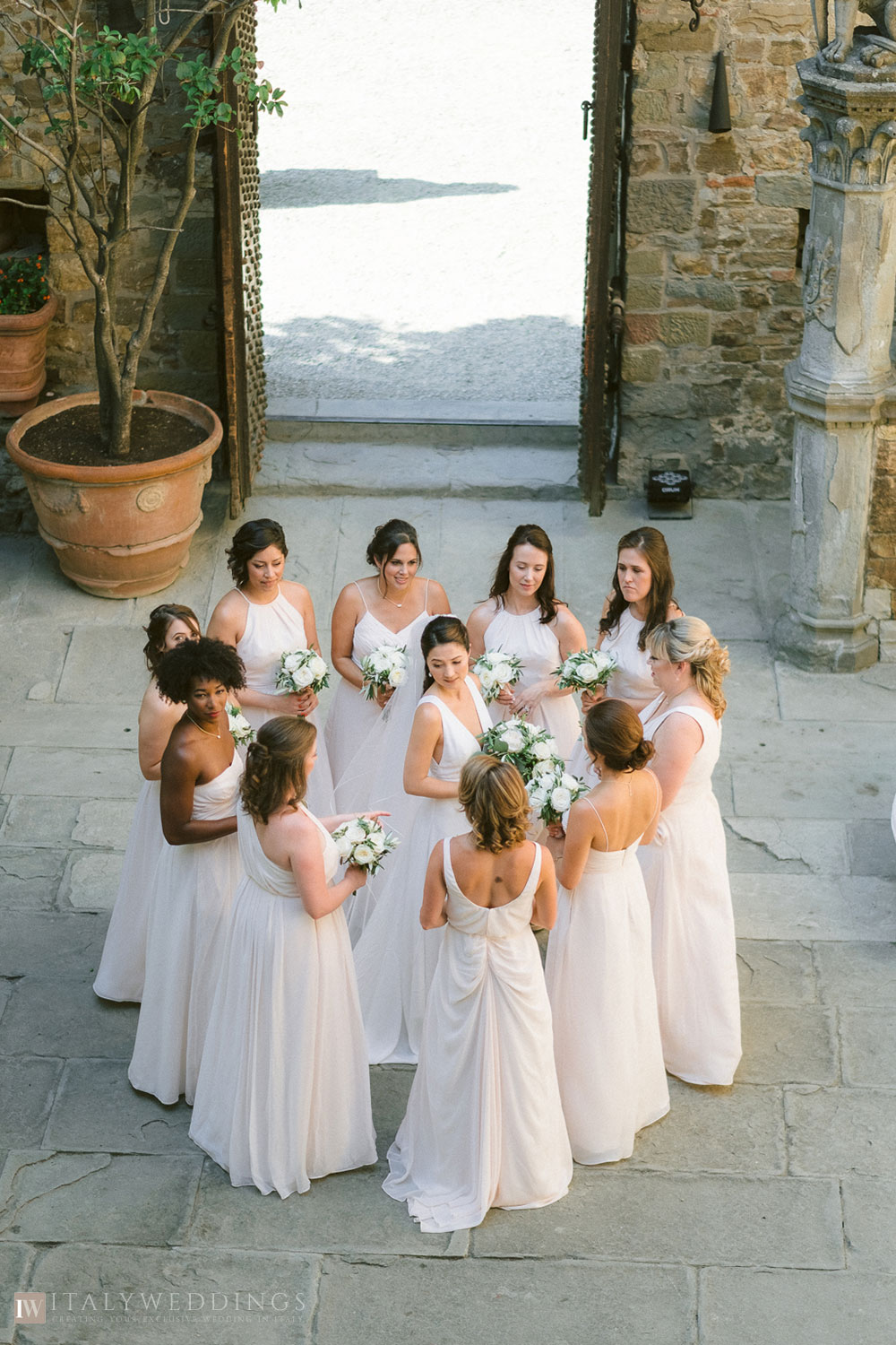 Castle wedding Florence Vincigliata