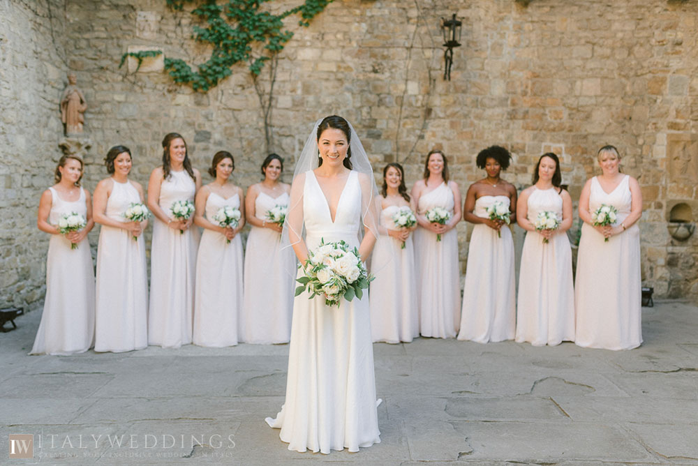 Castle wedding Florence Vincigliata