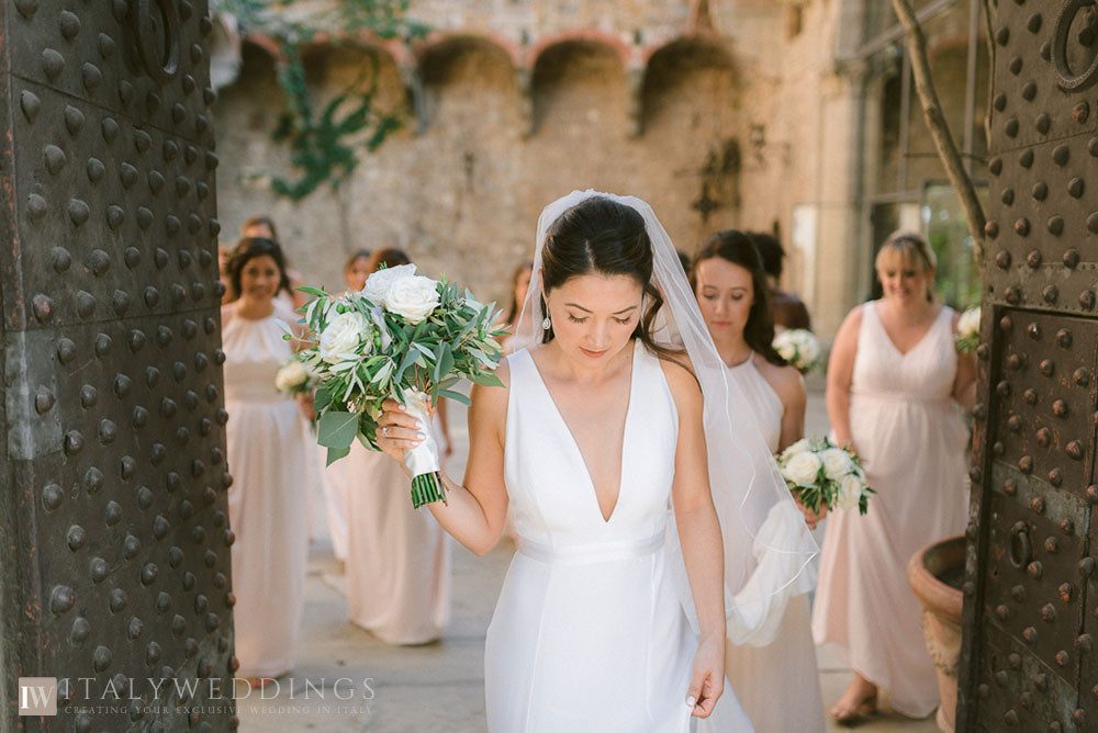 Castle wedding Florence Vincigliata