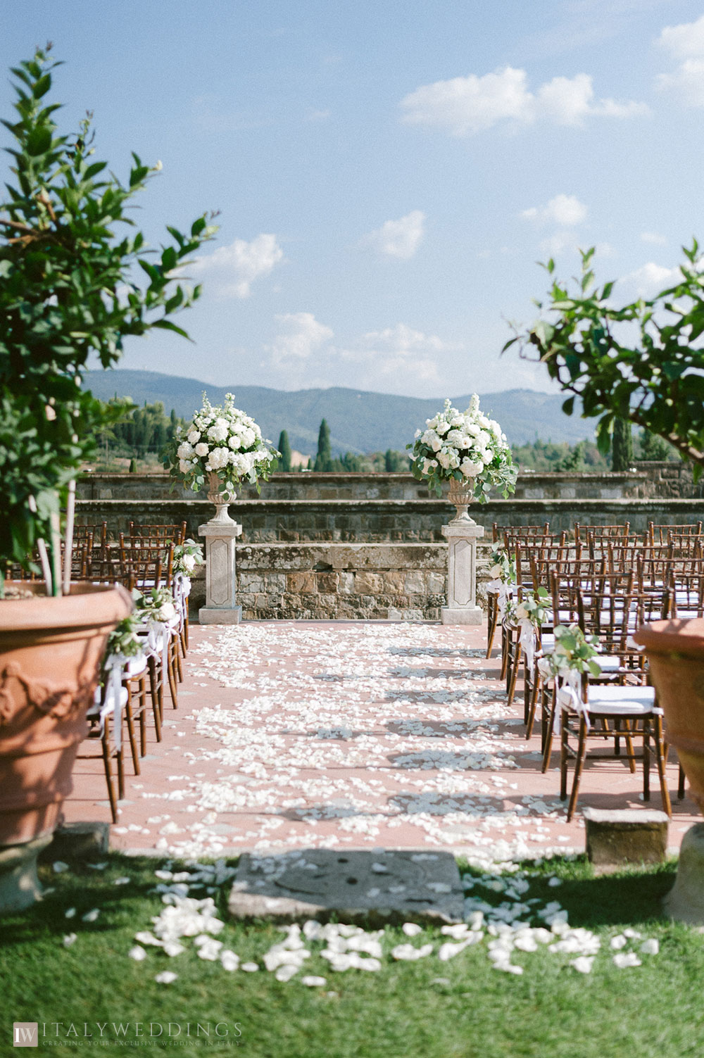 Castle wedding Florence Vincigliata