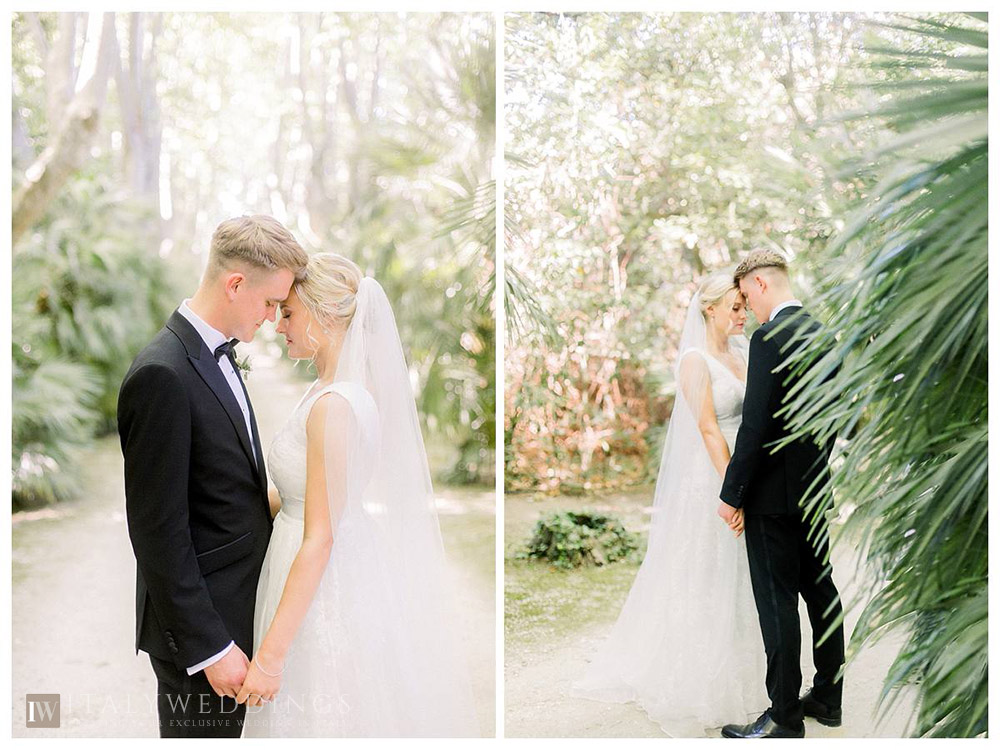 Formal elegant villa lakeside Tuscan civil wedding