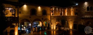 Catholic wedding Florence and Castle reception Chianti