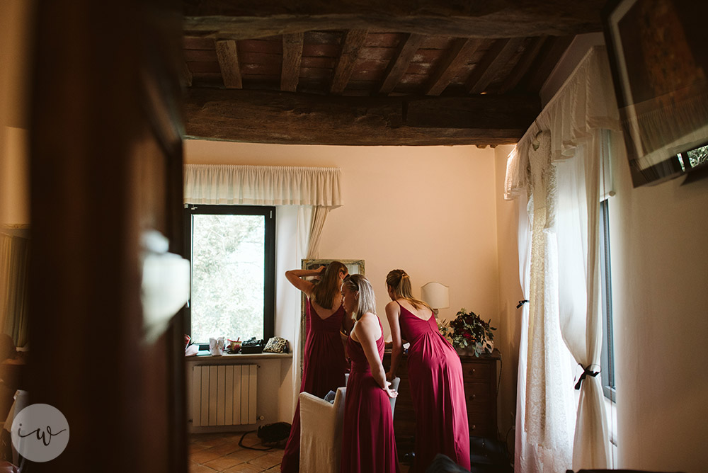 Country rustic wedding in Montone Umbria