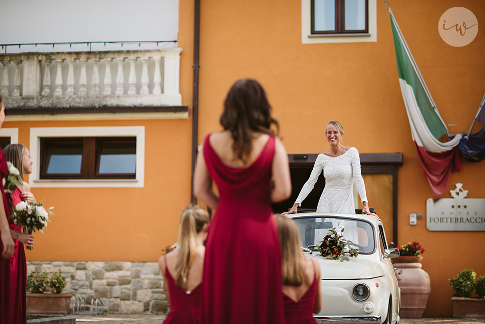 Country rustic wedding in Montone Umbria