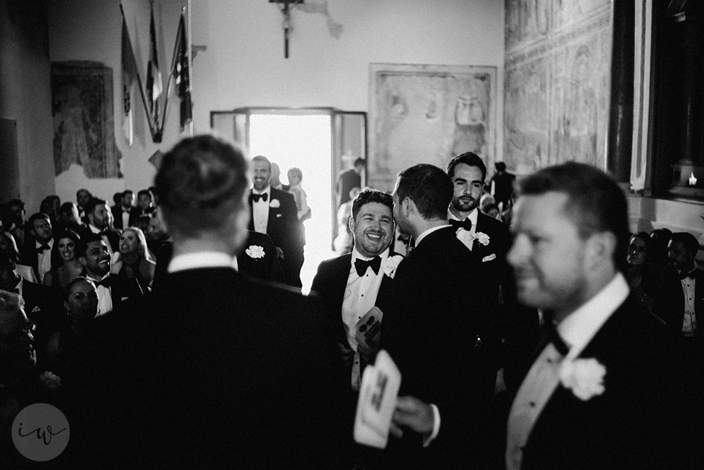 Intimate Catholic wedding villa near the Tuscany coast