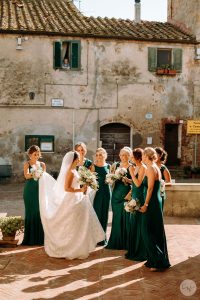Intimate Catholic wedding villa near the Tuscany coast