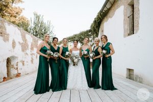 Intimate Catholic wedding villa near the Tuscany coast